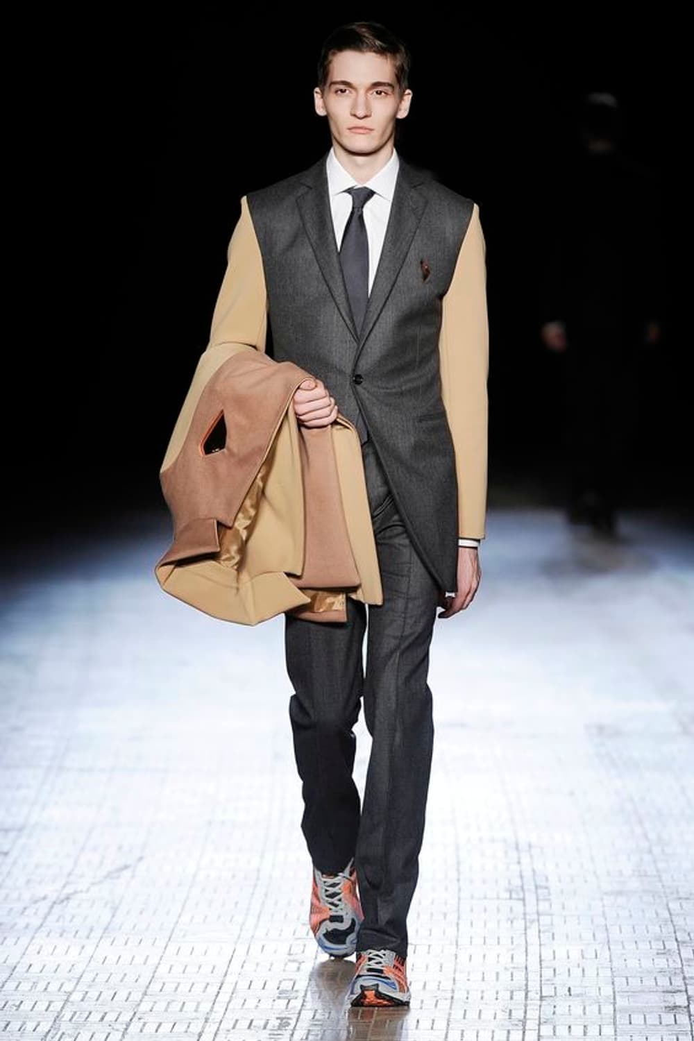 라프시몬스 미러 브로치 울 수트 상품이미지10