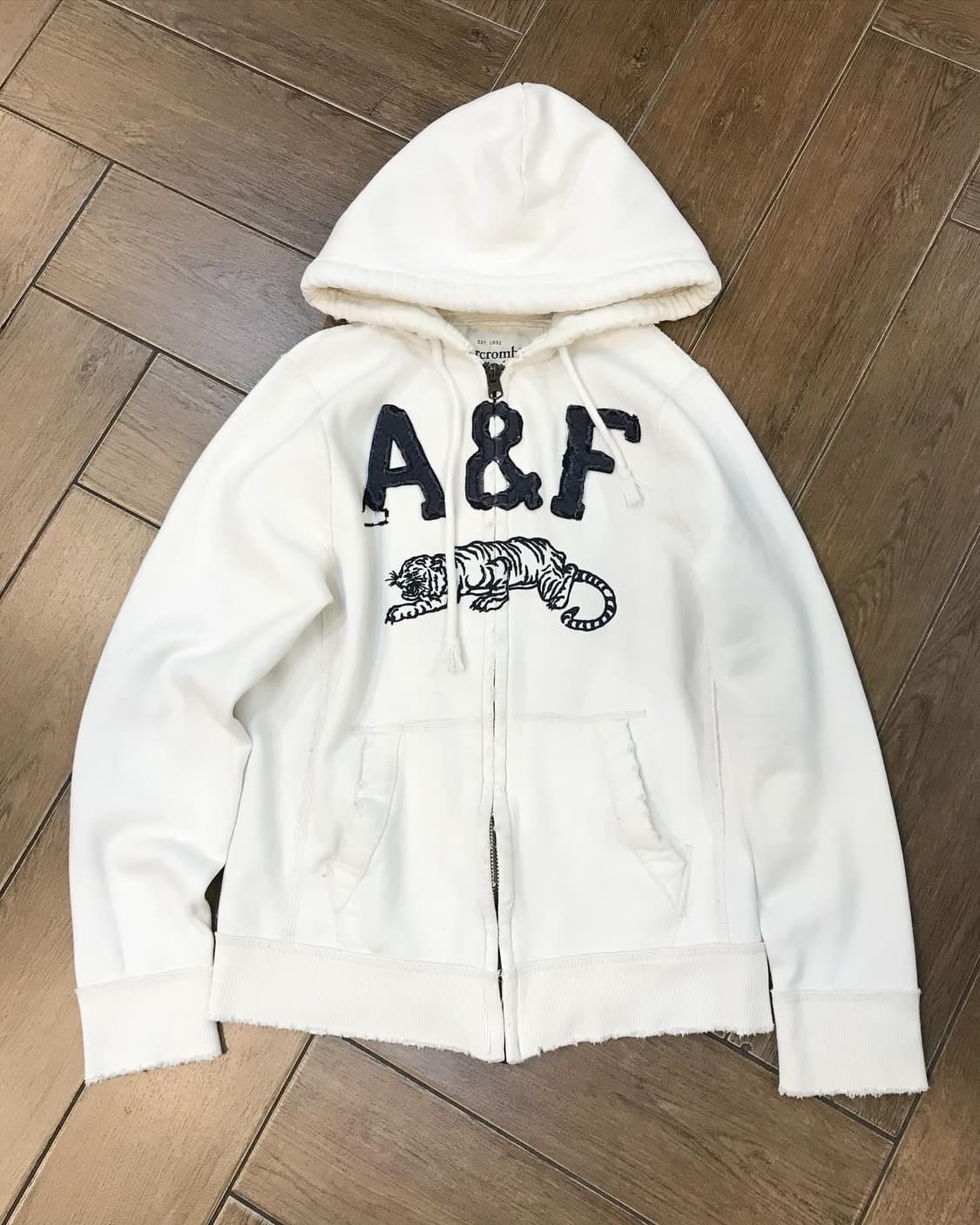 Abercrombie Logo Hood Zip-Up ( Rare ) 상품이미지7