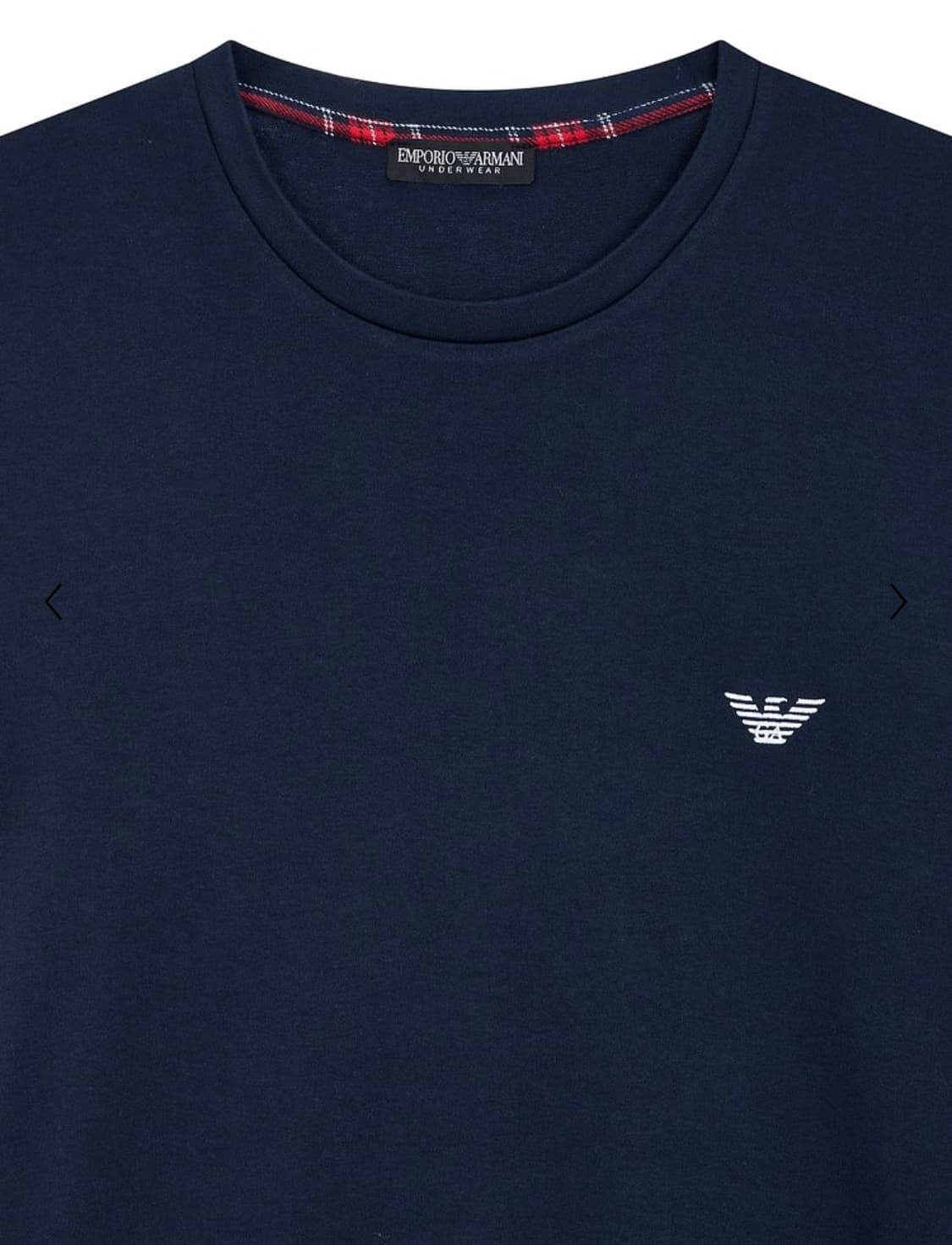 (새상품) 아르마니 롱 슬리브 코튼 티셔츠 상품이미지3