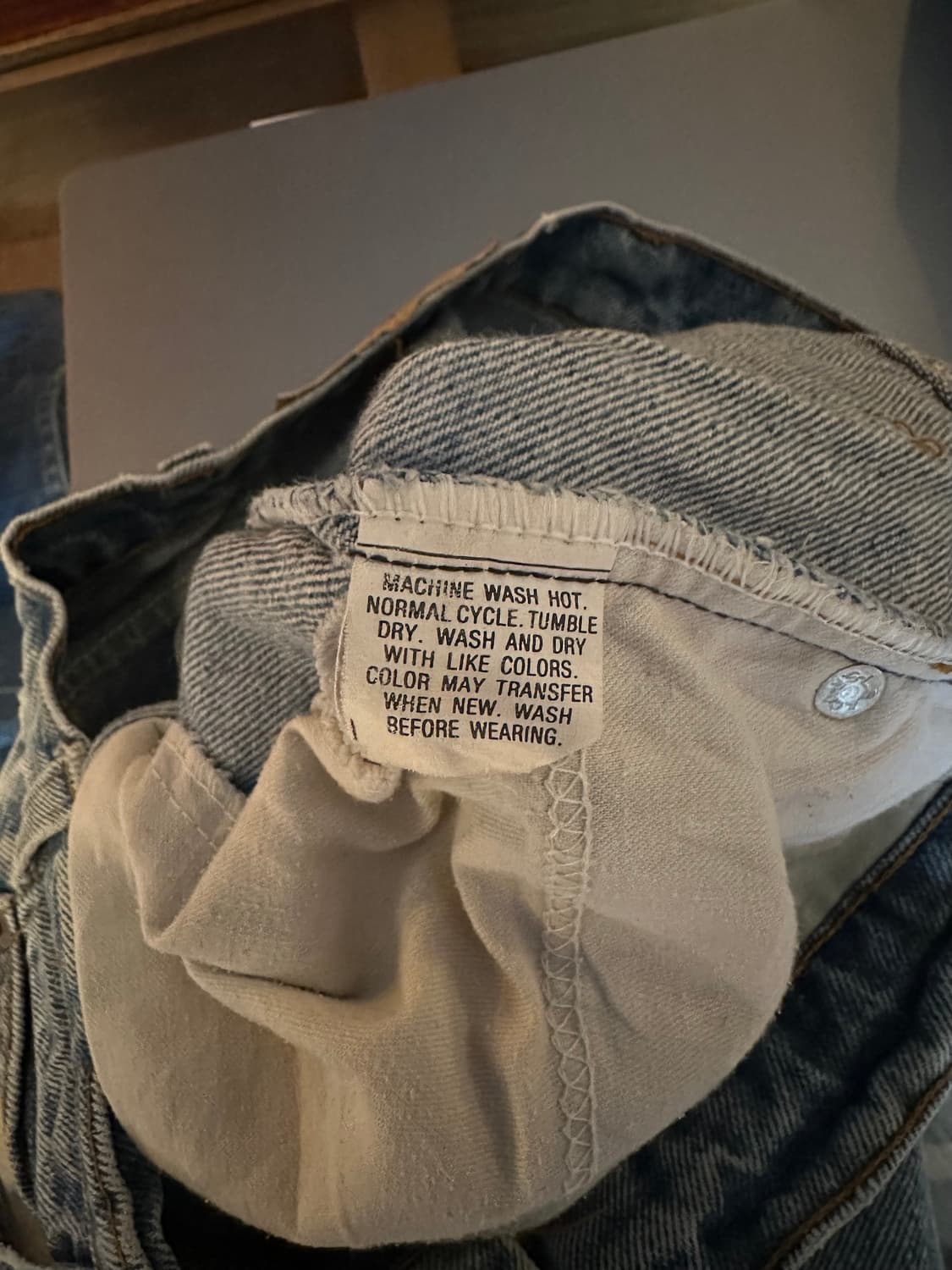 80s USA Levis 517 Boot Cut Denim Pants 상품이미지6