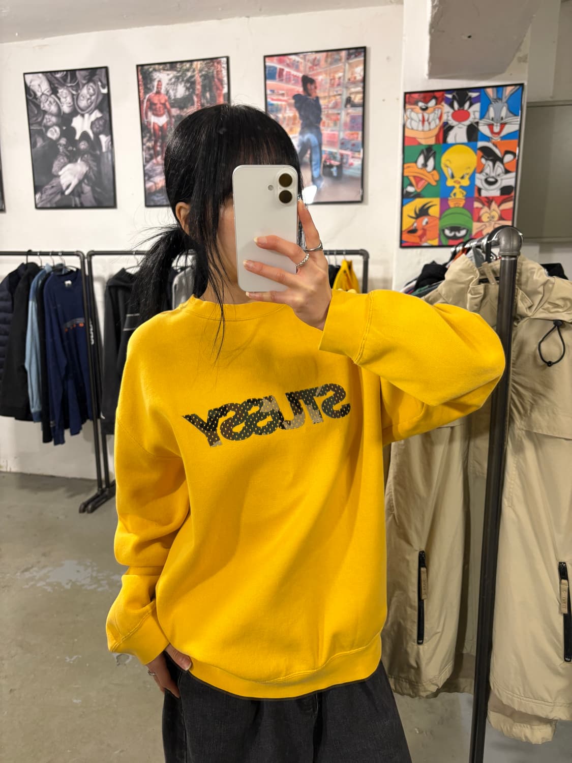 스투시 90‘s 맨투맨 상품이미지1