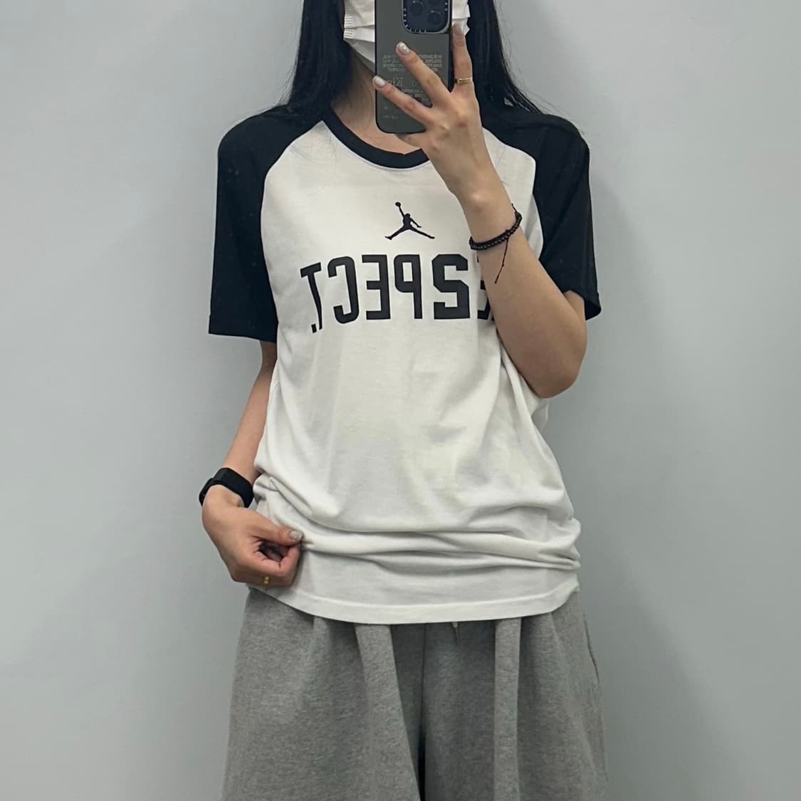 조던 나그랑 배색 반팔 티셔츠 상품이미지1