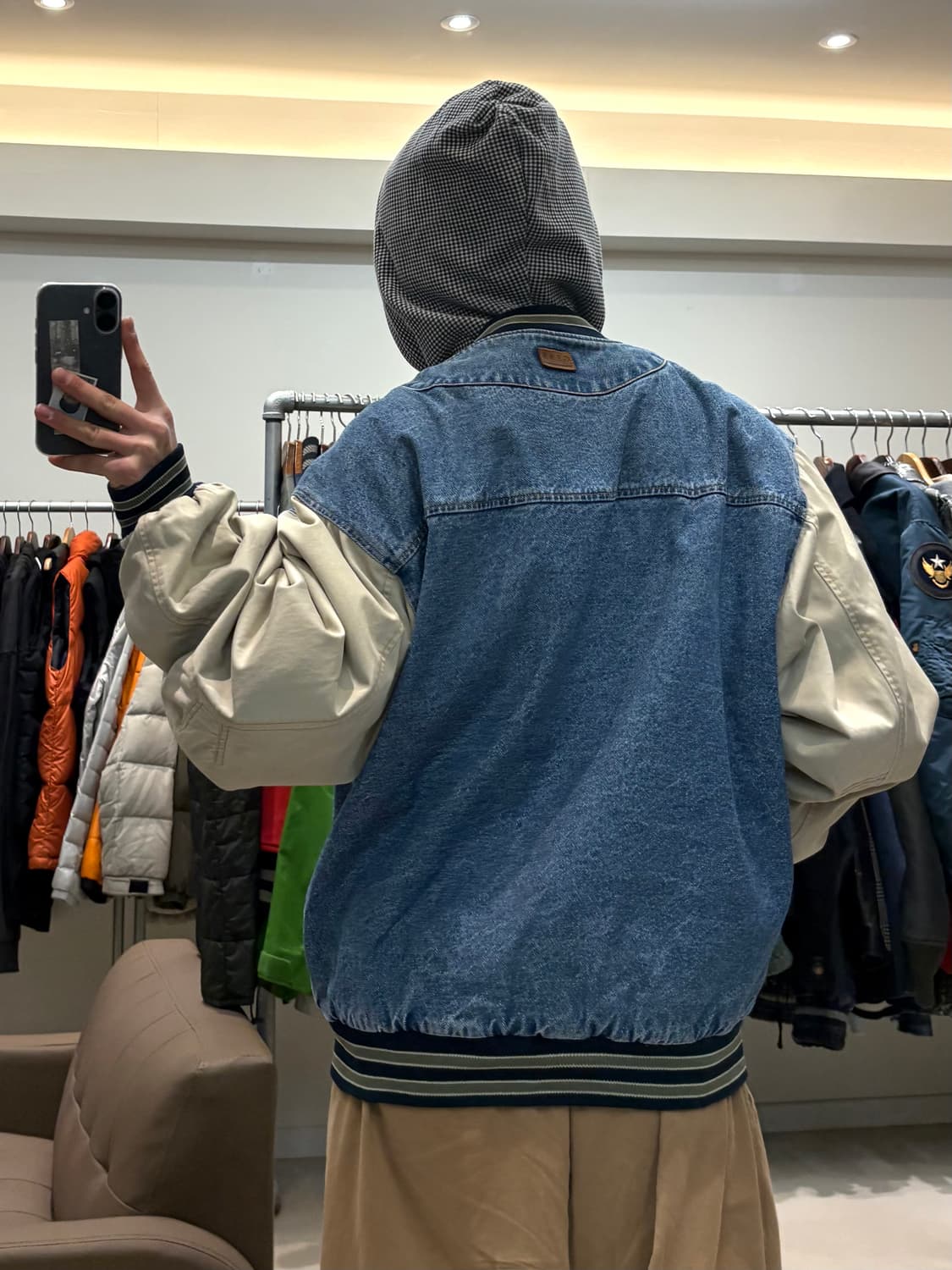 Gear for sports 데님 바시티자켓 상품이미지7