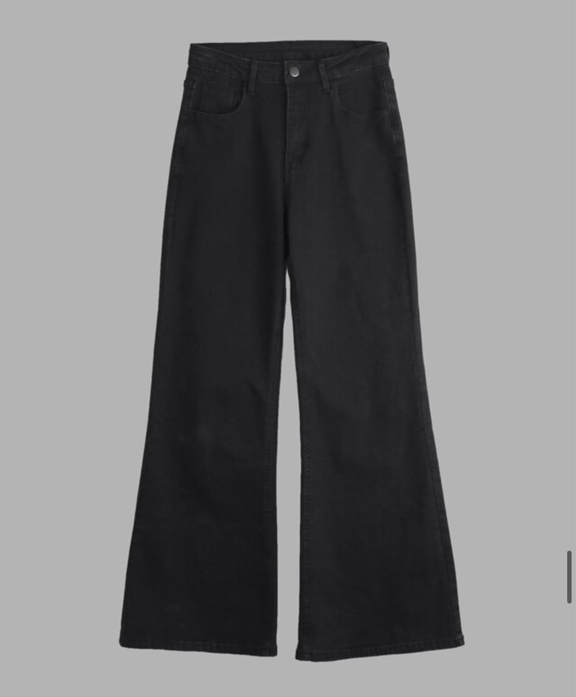 빈티지 블랙 부츠컷 데님 팬츠  상품이미지1
