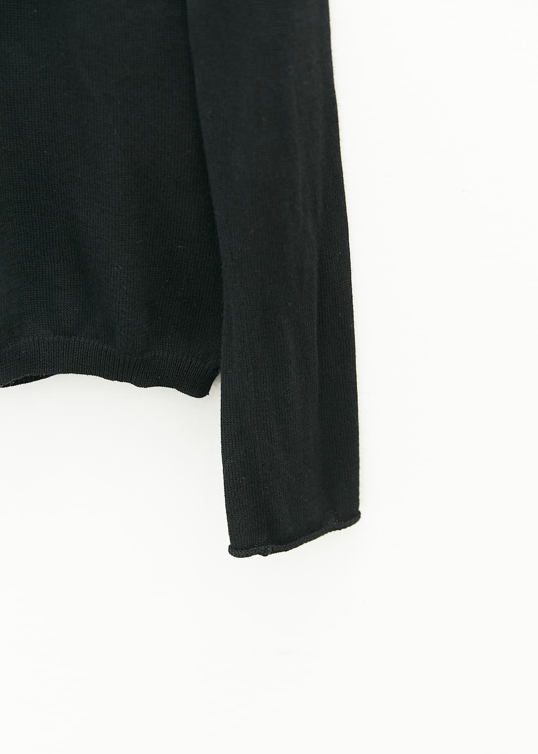 V-neck Cotton Knit Top 상품이미지3