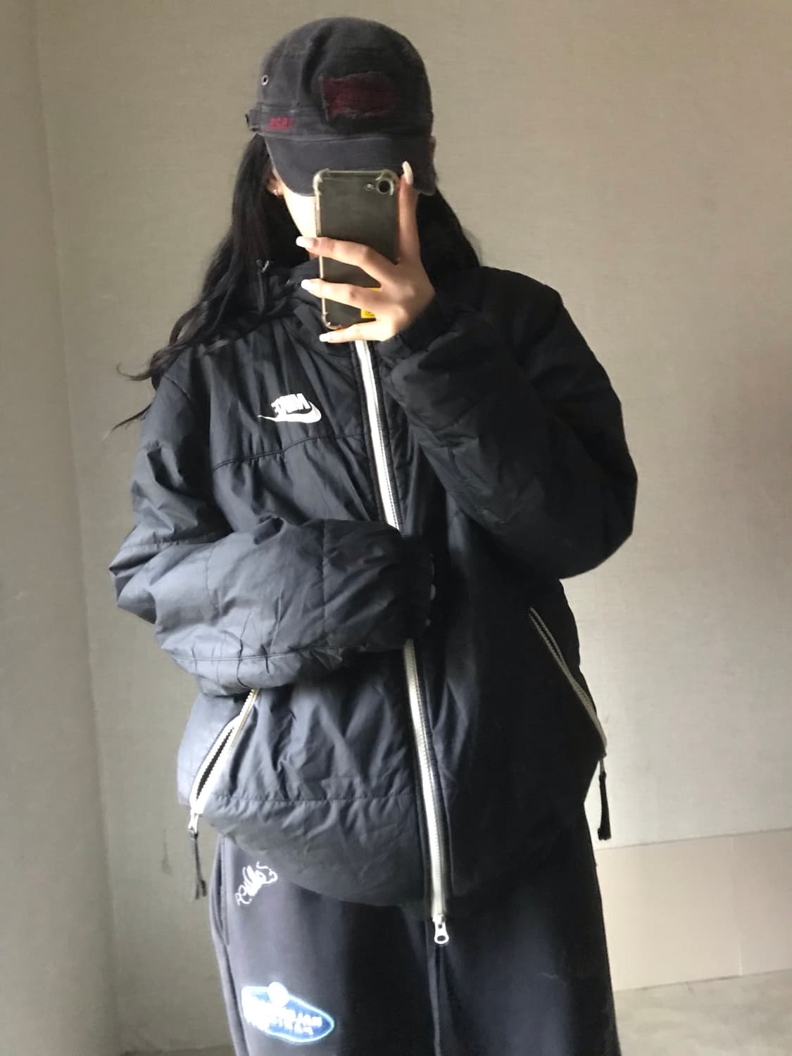 나이키 블랙 패딩 상품이미지2