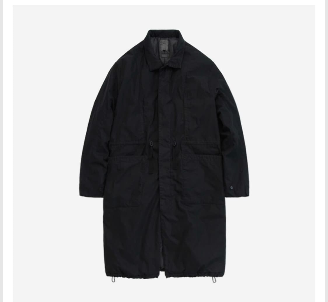 [4] 폴리테루 헤비 델 코트 블랙 상품이미지1