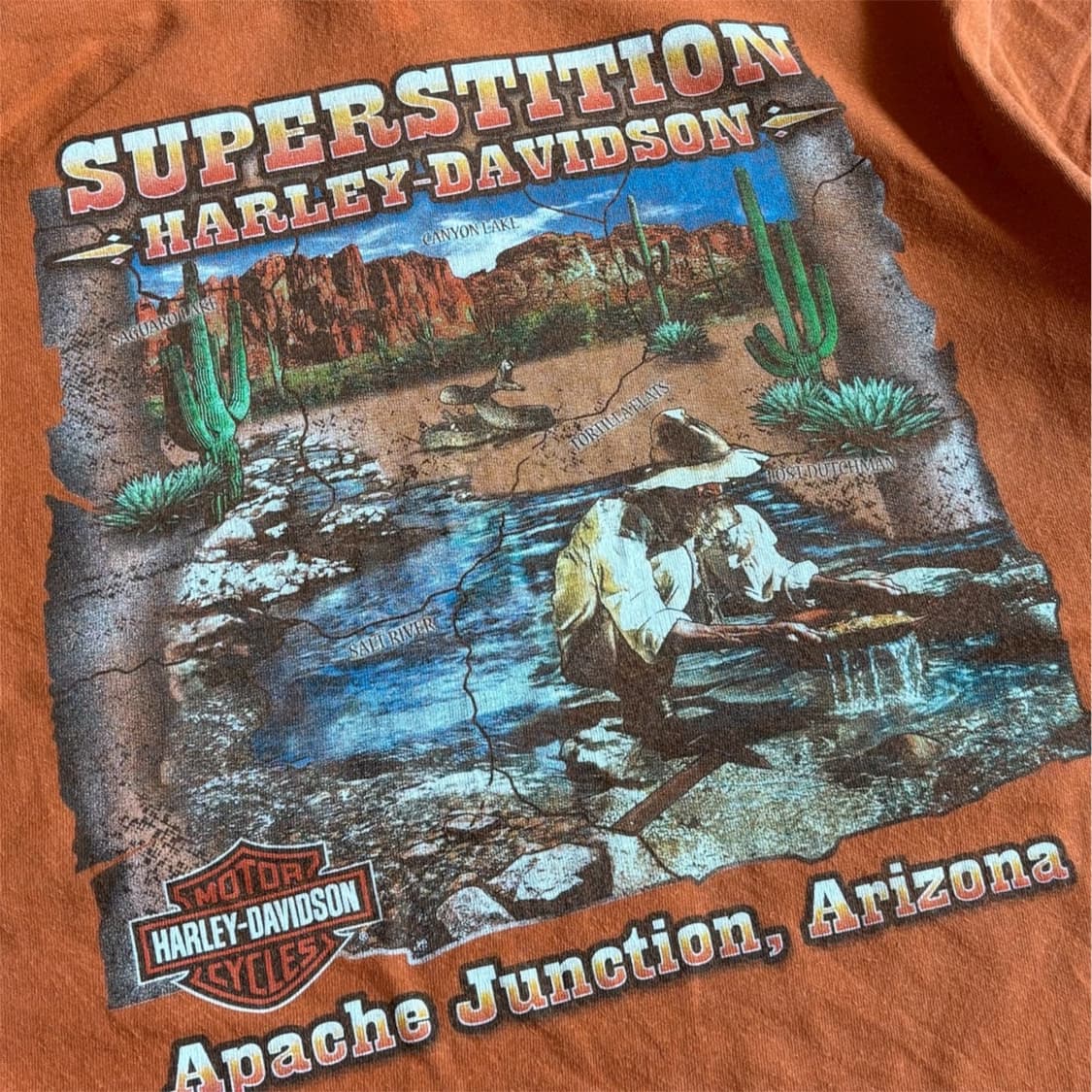 00s Harley Davidson Arizona T-shirt 상품이미지3
