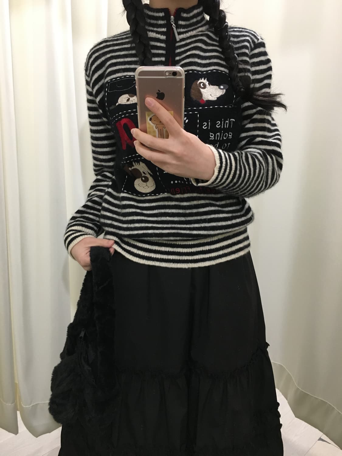 AXTECIO stripe knit 상품이미지5
