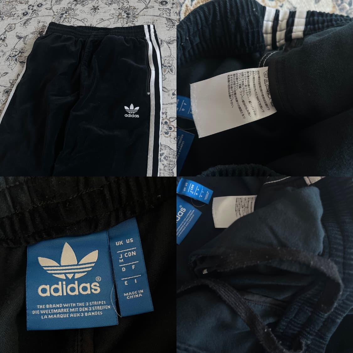 아디다스 일본판 유로파 벨벳 트랙팬츠 상품이미지4