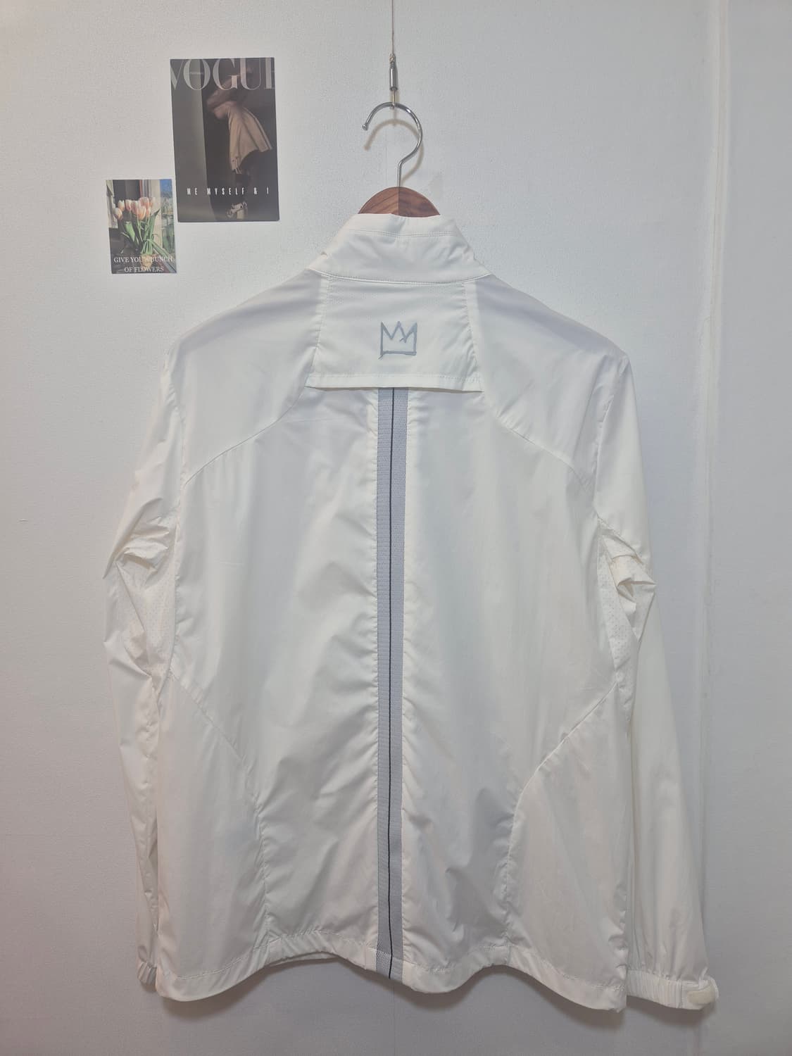 장 미셸 바스키아의 화이트 바람막이 100 사이즈   상품이미지3