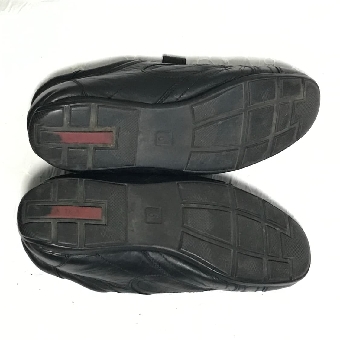 택포•빈티지 프라다 스포츠 레더 벨크로 스니커즈 250 상품이미지4