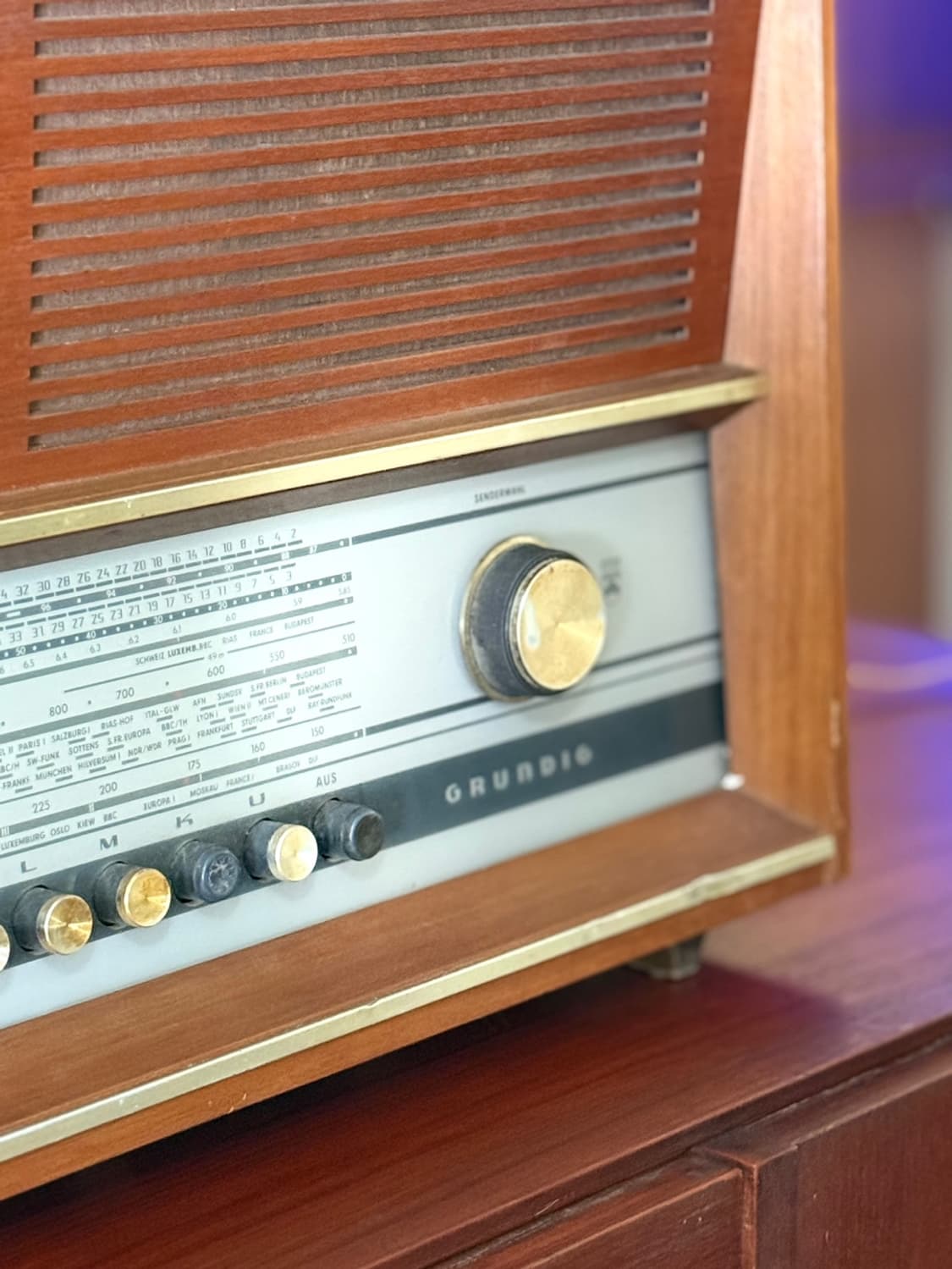 그룬디히 진공관 라디오 상품이미지3