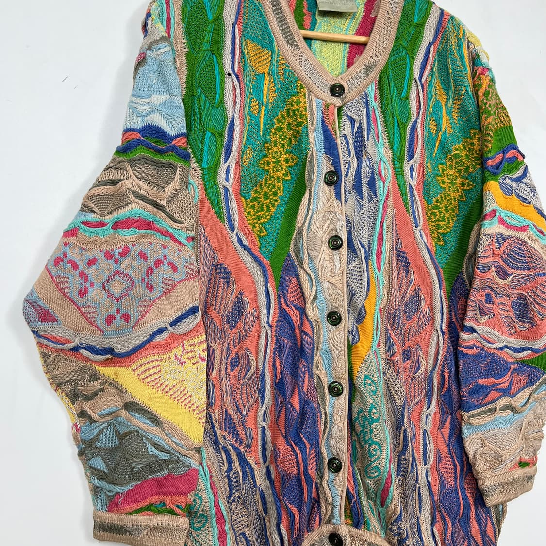 COOGI 쿠지 라운드넥 케이블 가디건 상품이미지2