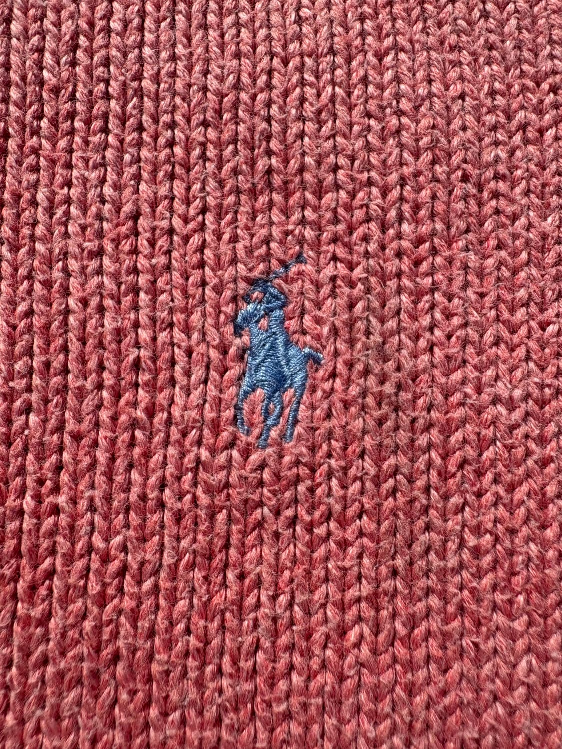 90s 폴로 니트 핑크 상품이미지3