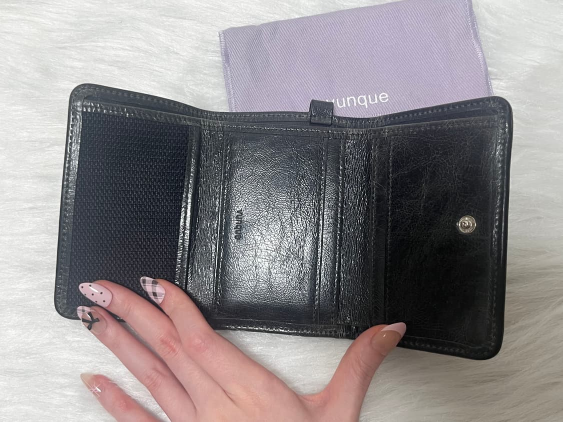 분크 퍼펙 버튼업 3단 반지갑+분크 스트랩 상품이미지2