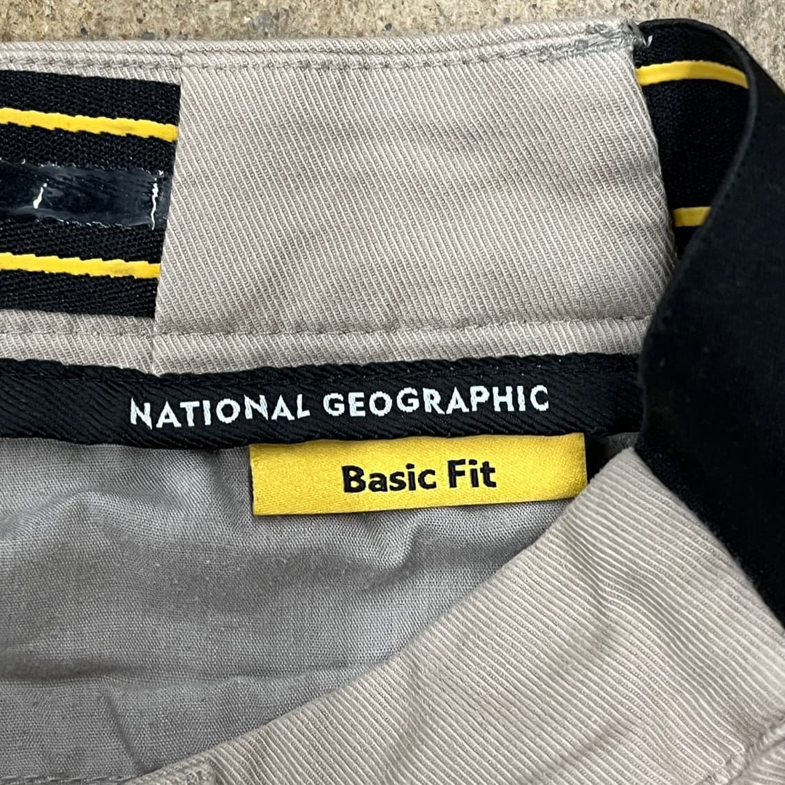 [정품] 내셔널지오그래픽 베이지 면바지 b18 상품이미지5