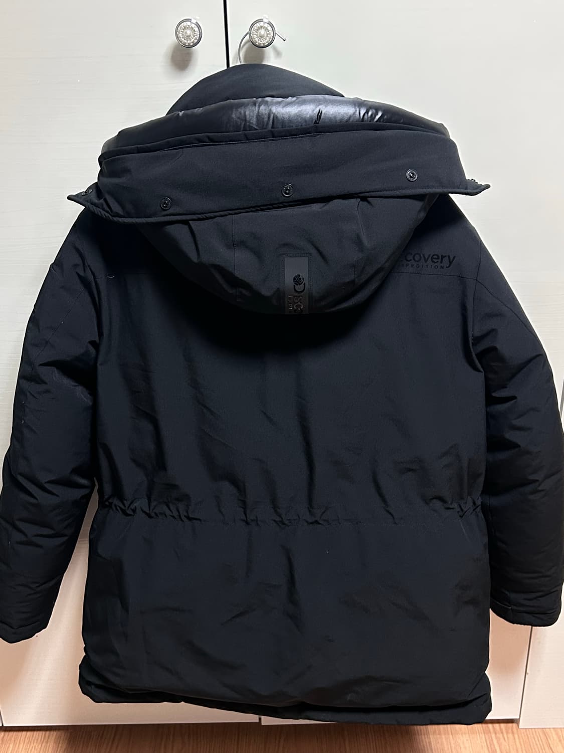 디스커버리 밀포드 구스다운 패딩 블랙 남성 95 상품이미지2