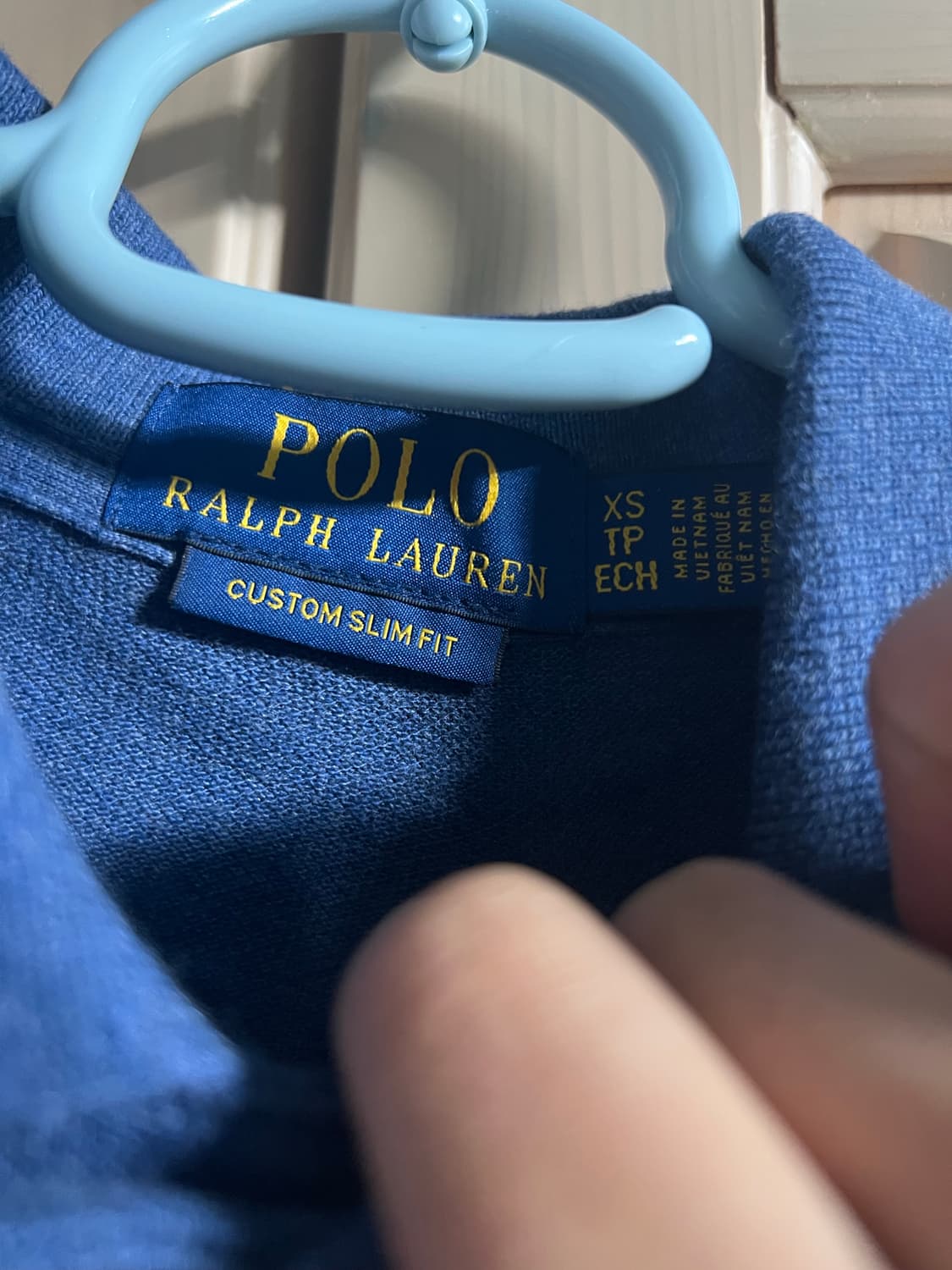 폴로 랄프로렌 커스텀핏 긴팔카라티 상품이미지2