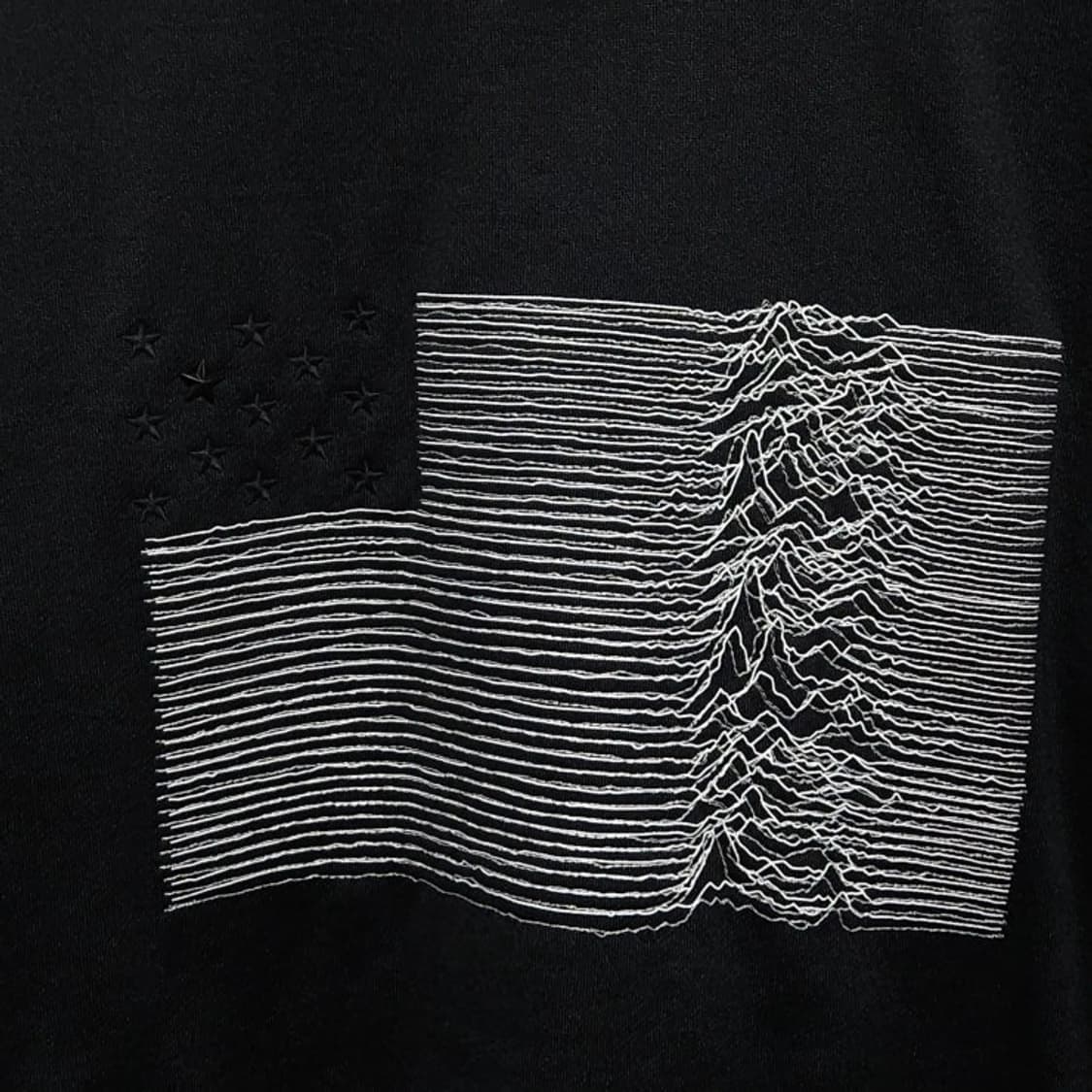 100~105)JILLSTUART 질스튜어트 뉴욕 성조기 맨투맨 블랙 상품이미지2