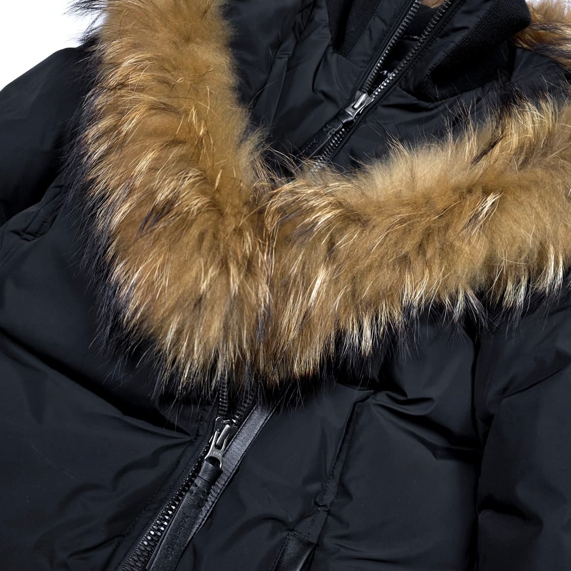 맥케이지 여성 라쿤퍼 덕다운 패딩 점퍼 상품이미지3