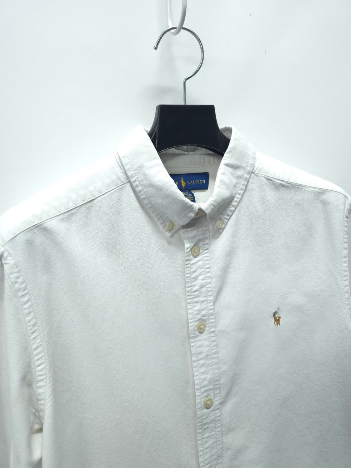 폴로 랄프로렌 멀티포니 화이트 코튼 셔츠 (95) 상품이미지5