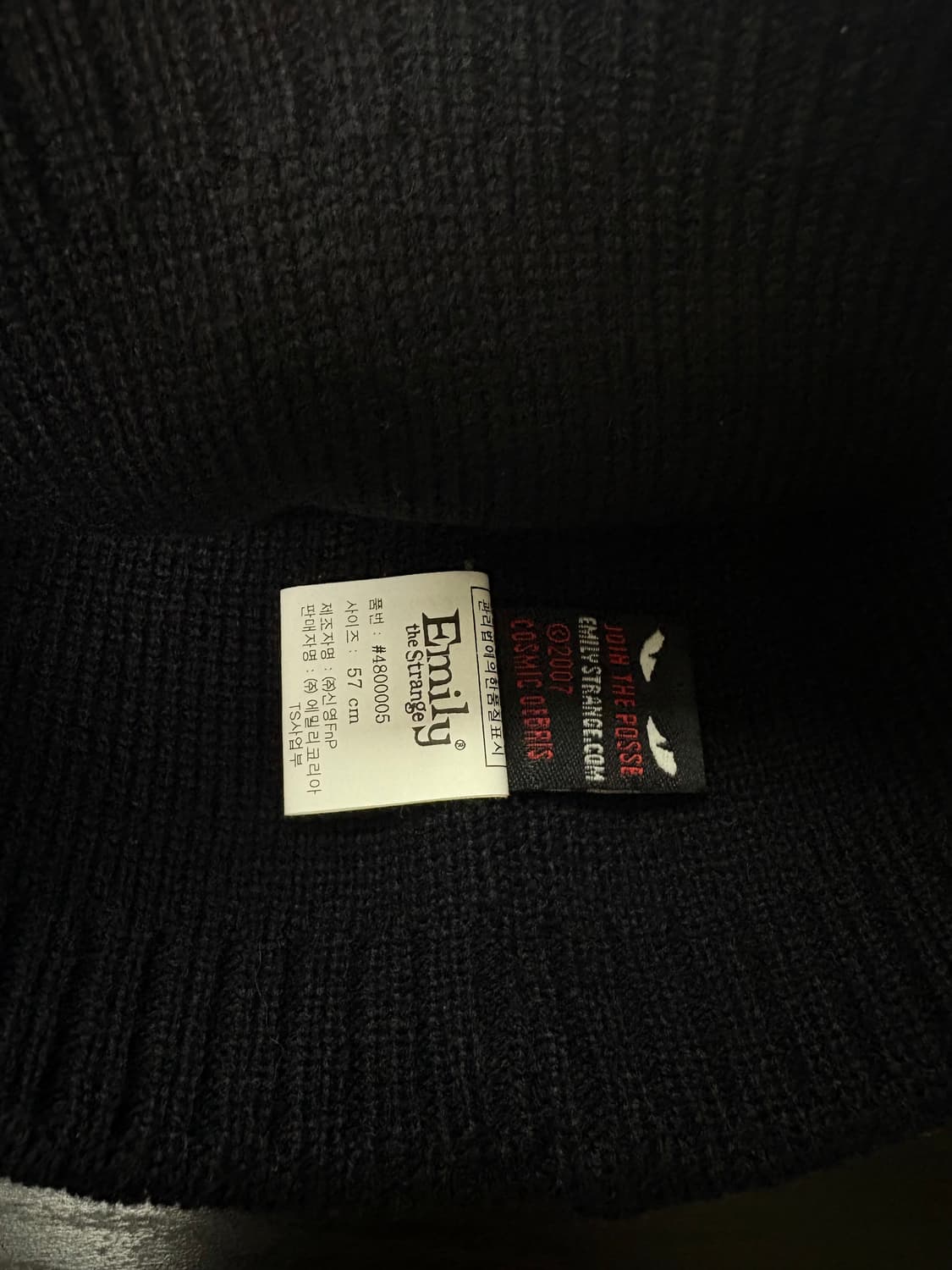 Emily The Strange 펑크 비니 상품이미지3