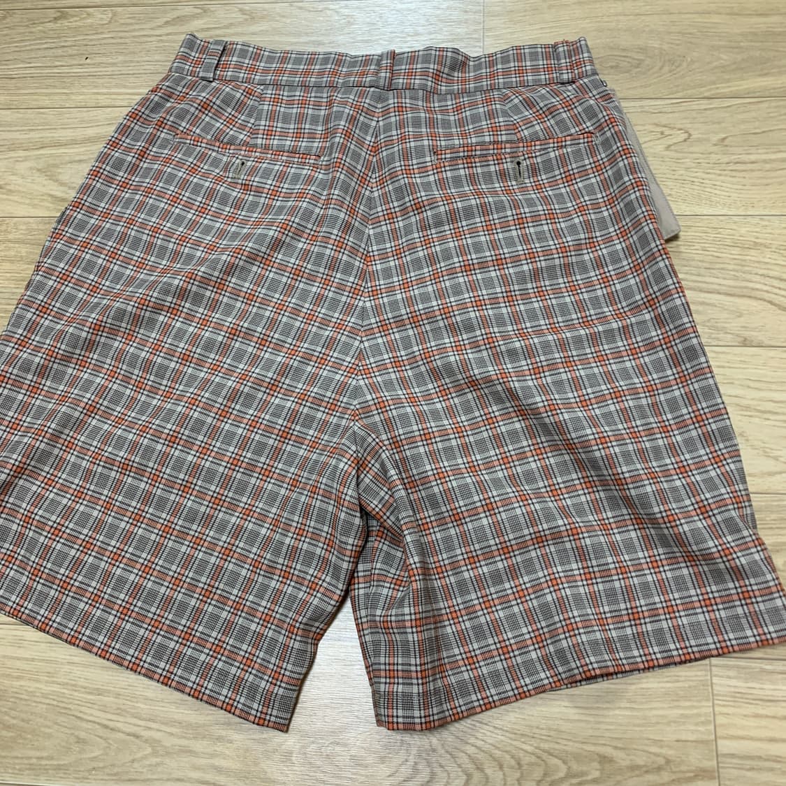 30)Customellow 커스텀멜로우 포켓 체크 반바지 상품이미지2