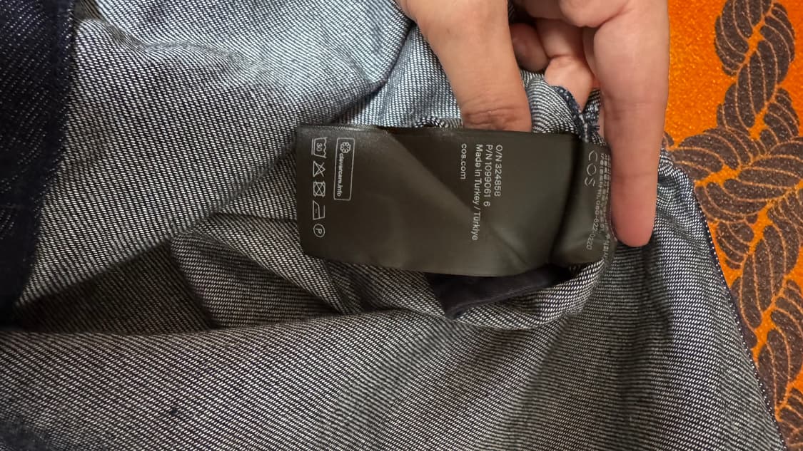 COS 데님 셔츠 원피스 사이즈 40 상품이미지6