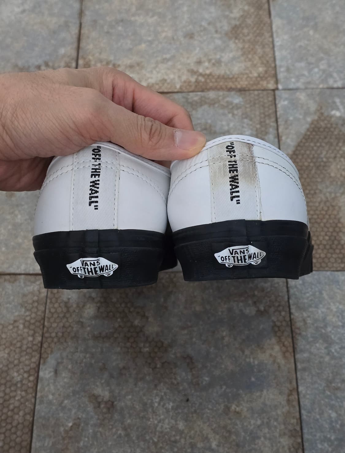 (235)반스 어센틱 otw 레터링 웨빙  상품이미지9