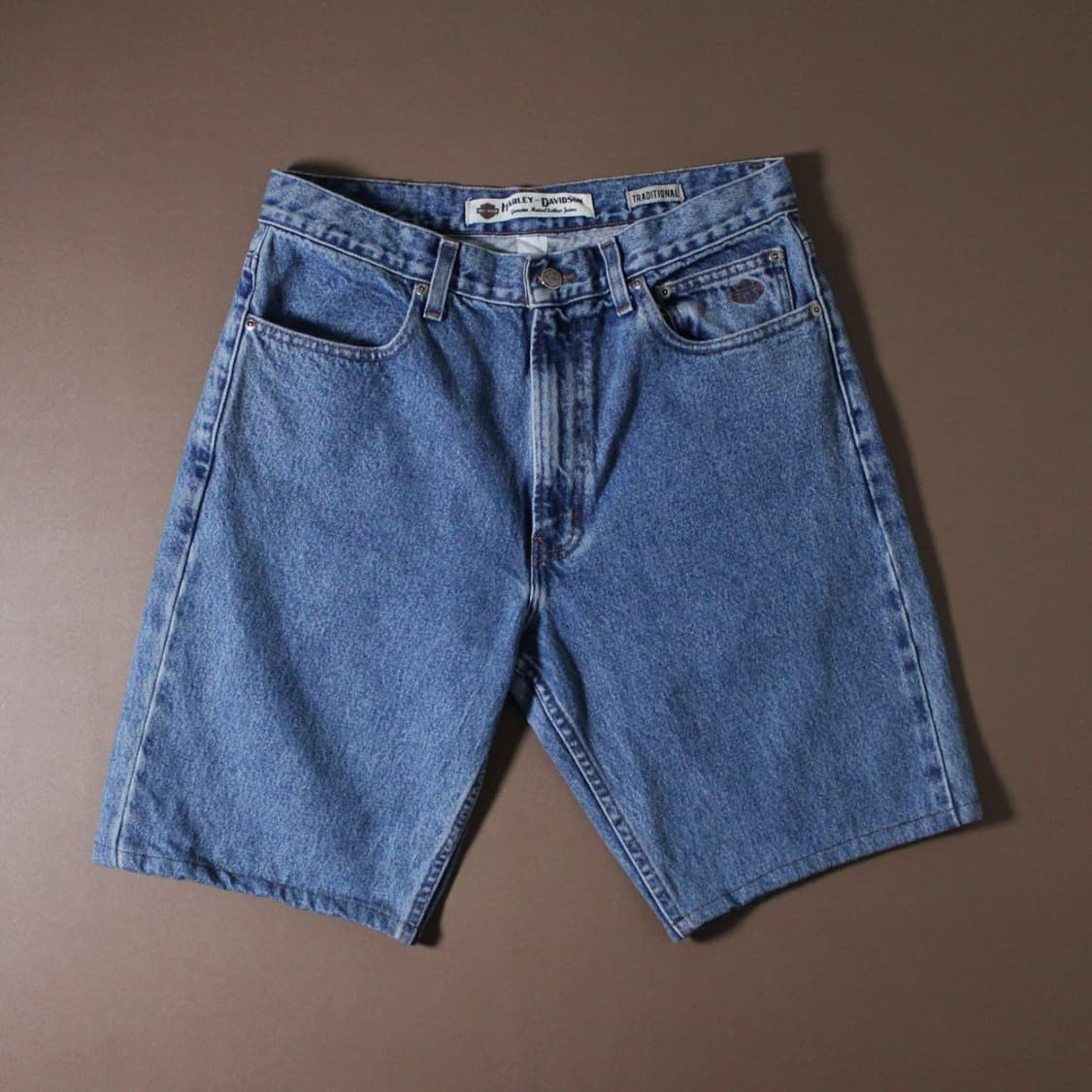 Harley-Davidson 할리데이비슨 트래디셔널 핏 데님 반바지 상품이미지1