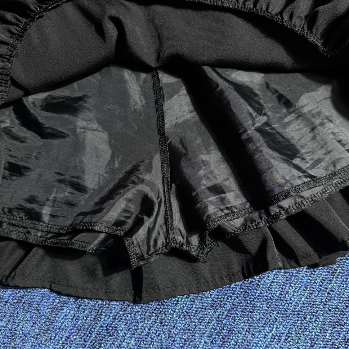 모리걸 캉캉 블랙 미니스커트 상품이미지3