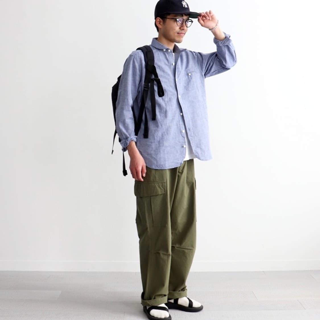 [택포]마일럿maillot 선셋워크셔츠 블루 4 상품이미지1