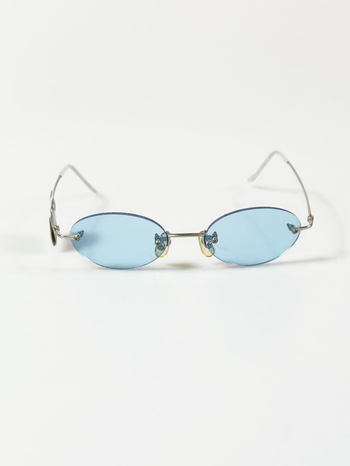 CESTIBIEN 무테 오벌 프레임 빈티지 안경 상품이미지2