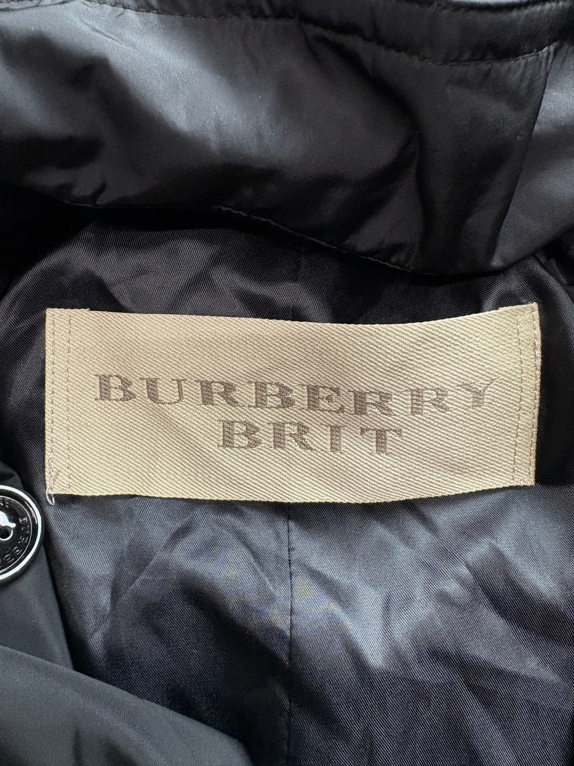Burberry brit 버버리 나일론 트렌치 코트 3097 상품이미지3
