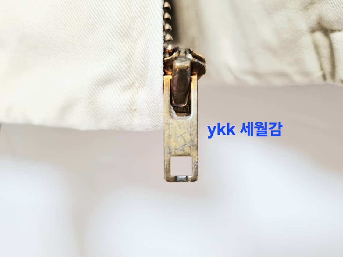 남성 희귀레어 폴로 90's USA 올드스쿨 빈티지 베이지 빅자켓 스윙탑 상품이미지6