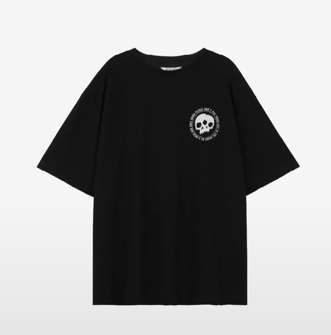 ETCE TWIN T-SHIRT 해골 트윈 반팔티 L 상품이미지1