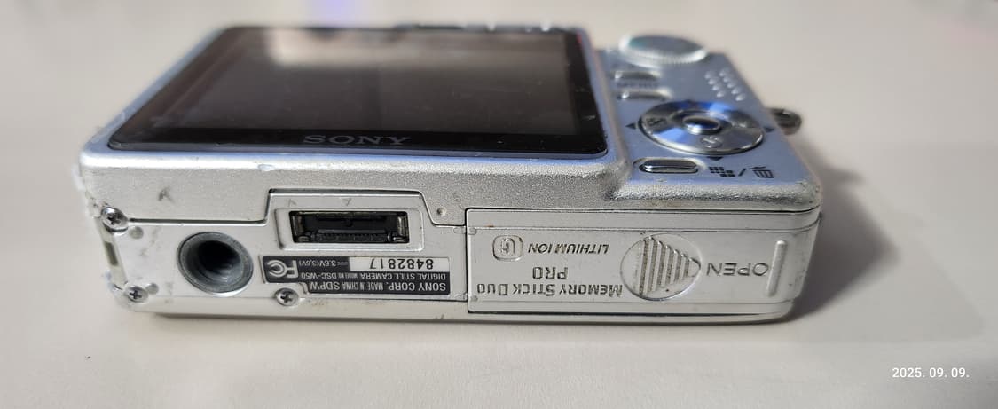 SONY 사이버샷 DSC-W50 빈티지 디지털카메라 상품이미지5