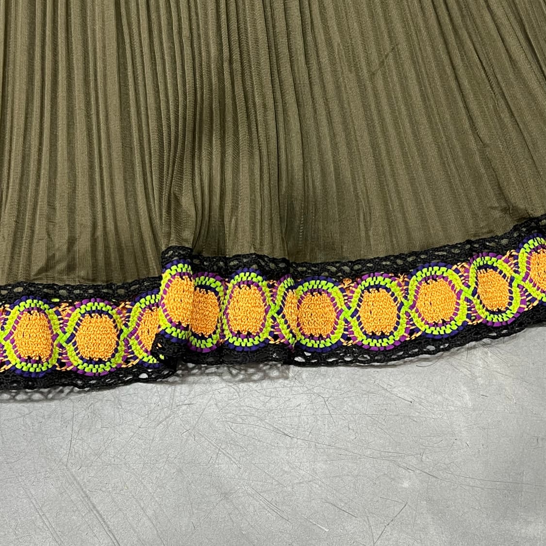  플리츠플리즈 디테일 플리츠 롱 스커트 y14789 상품이미지4