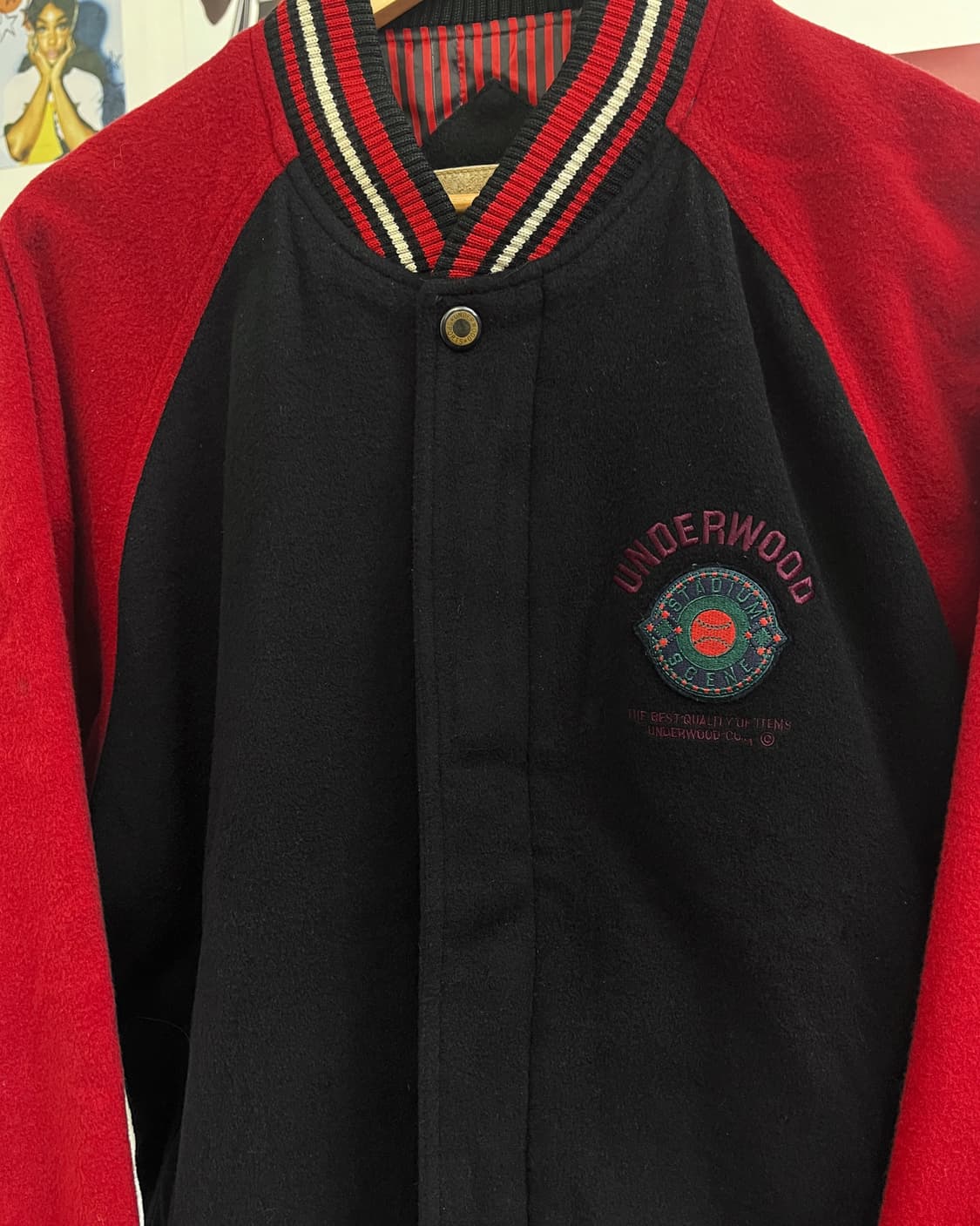 올드 빈티지 울 바시티 자켓 상품이미지6