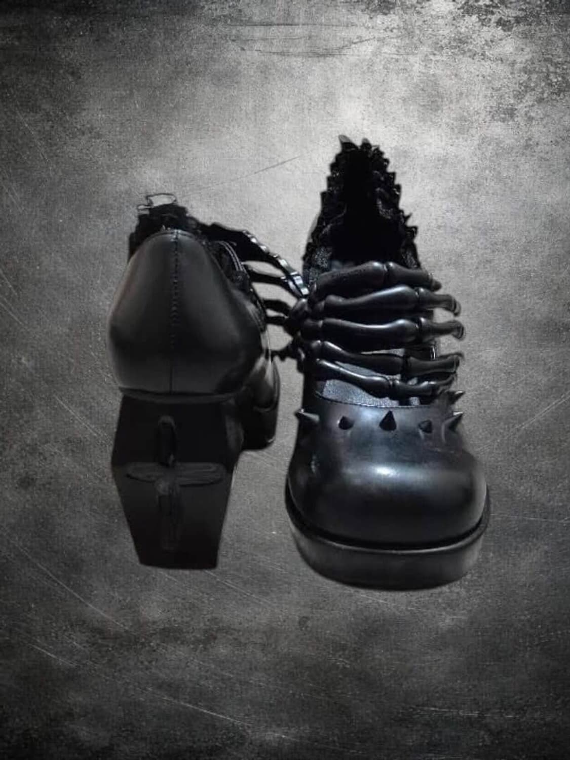 [GURURU] Gothic punk heels 상품이미지2