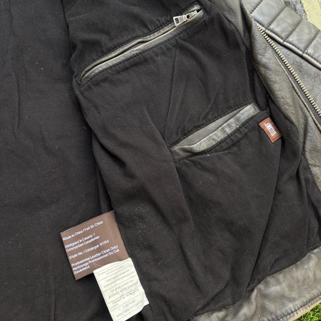 M)DANIER 워싱 가죽 자켓 상품이미지6