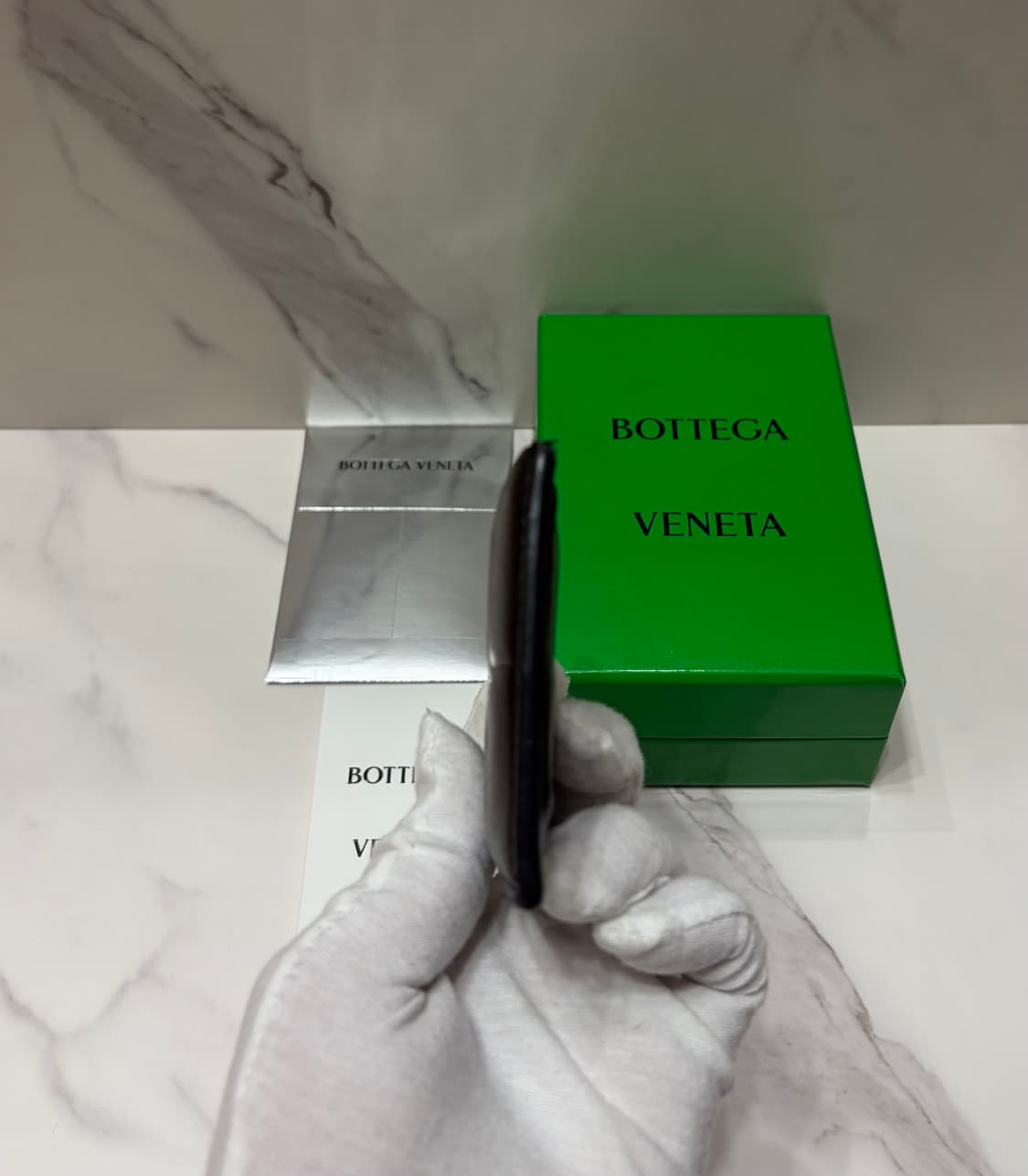 [정품] 보테가베네타 카세트 카드지갑 상품이미지4