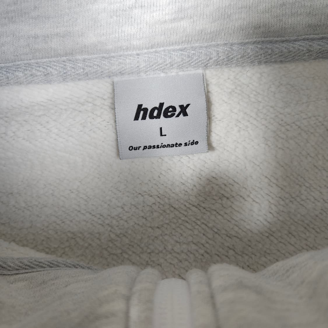 hdex 하프집업 백로고 맨투맨  상품이미지6