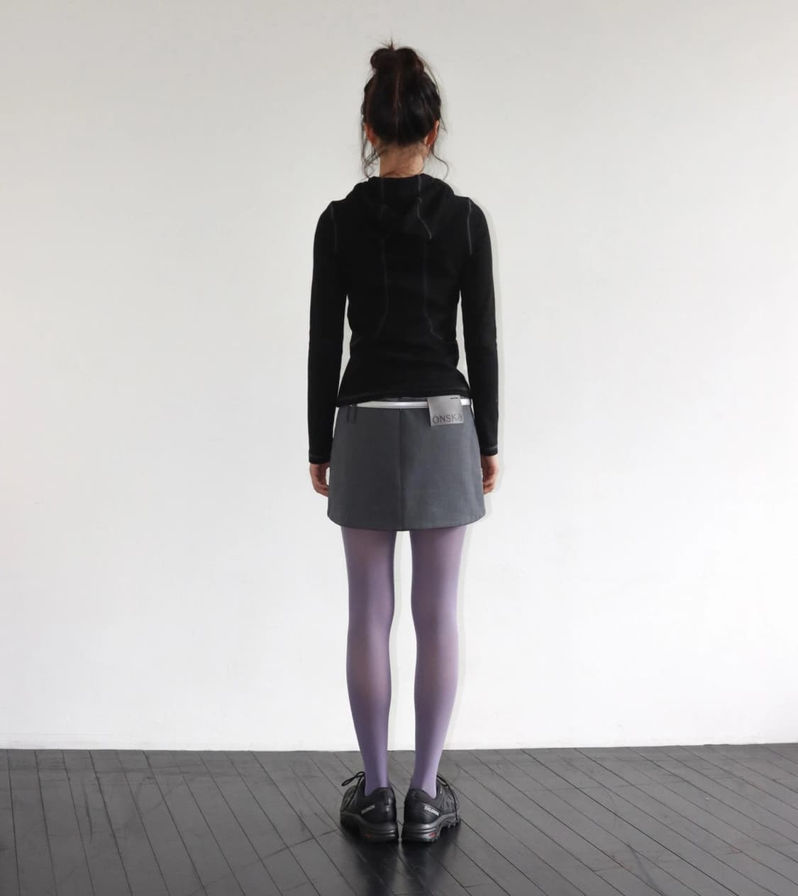 [9만원대 새상품] onska 온스카 후디 롱 슬리브 레이어드티 상품이미지5