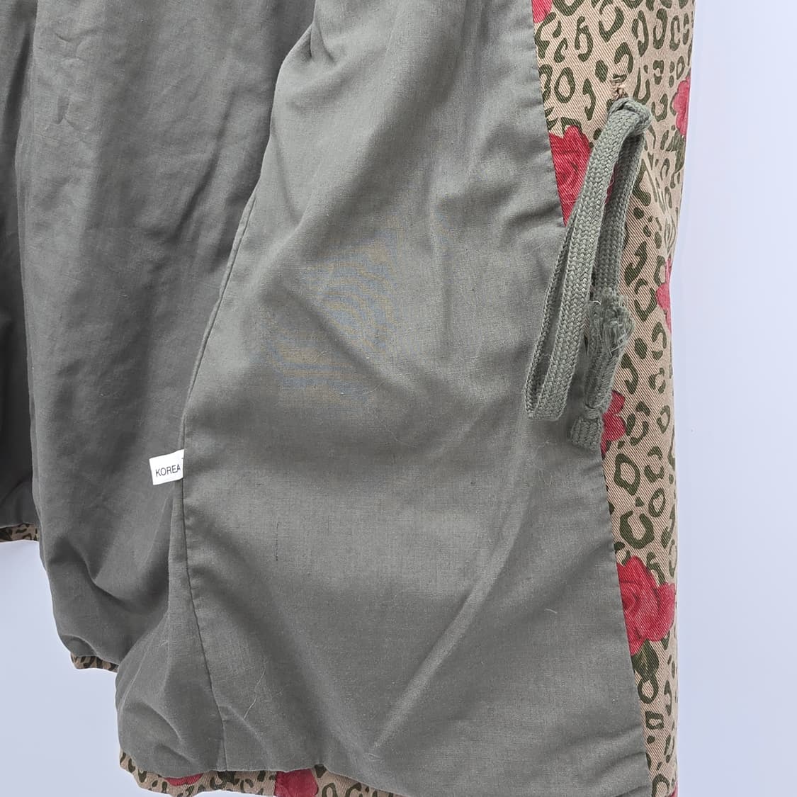 독특한 장미와 레오파드 패턴의 자켓 상품이미지10