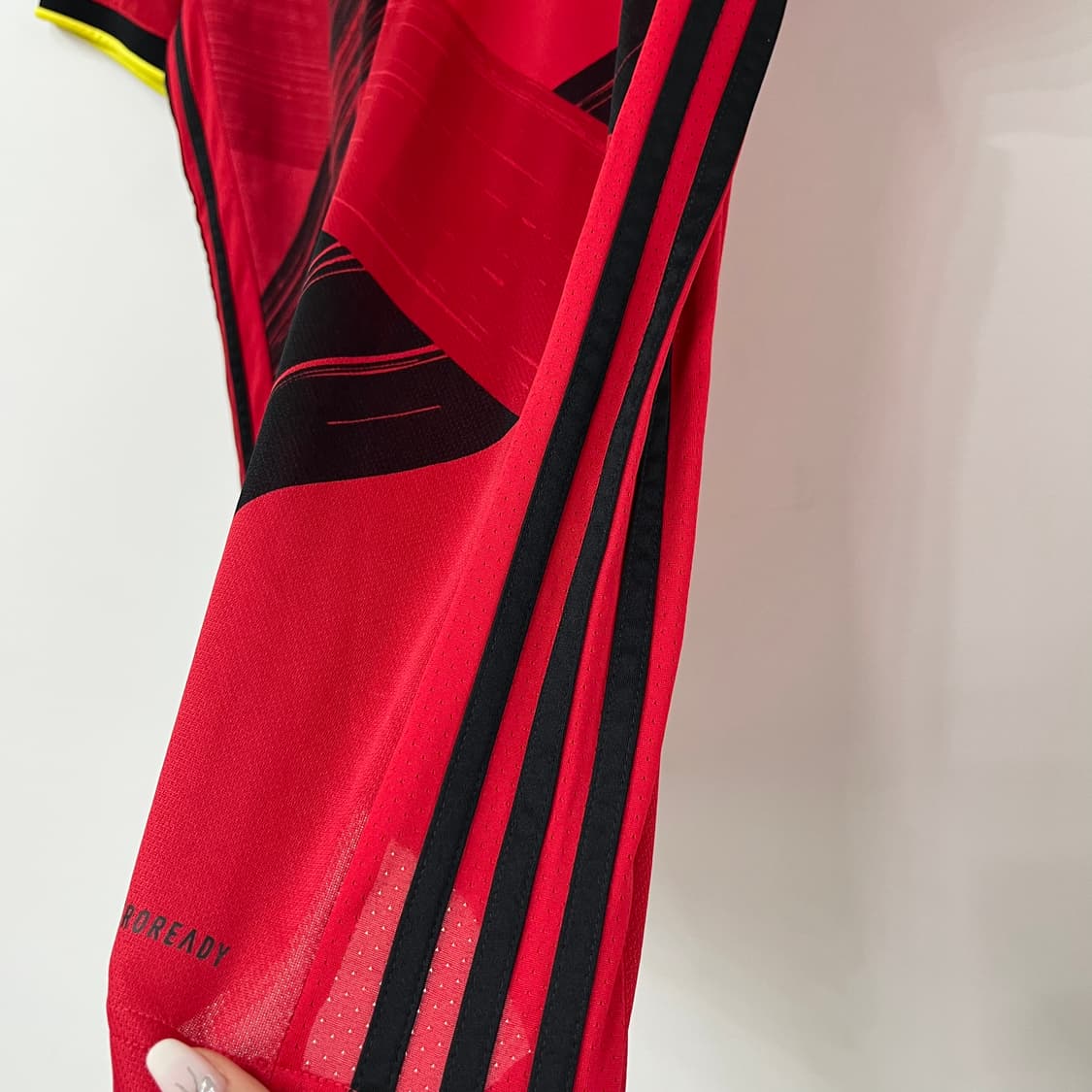 아디다스 20-21 벨기에 홈 반팔 유니폼 상품이미지5