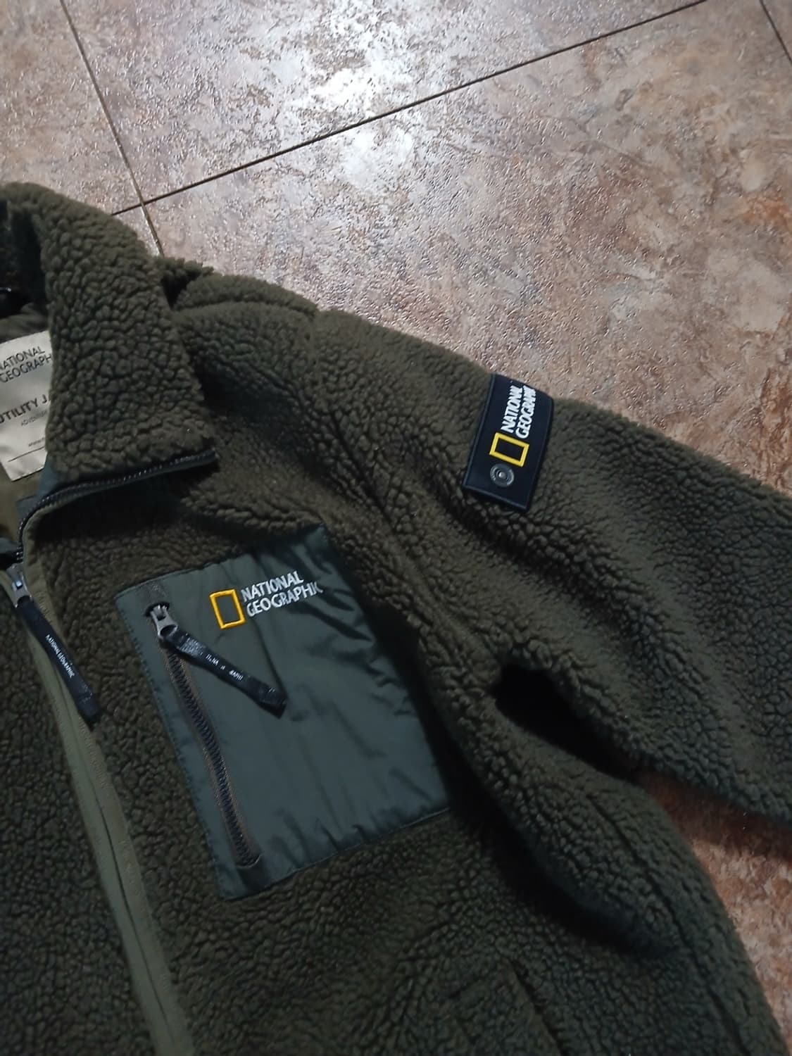 [정품] 내셔널지오그래픽 유틸리티 롱 플리스 자켓 (100/L) 상품이미지2