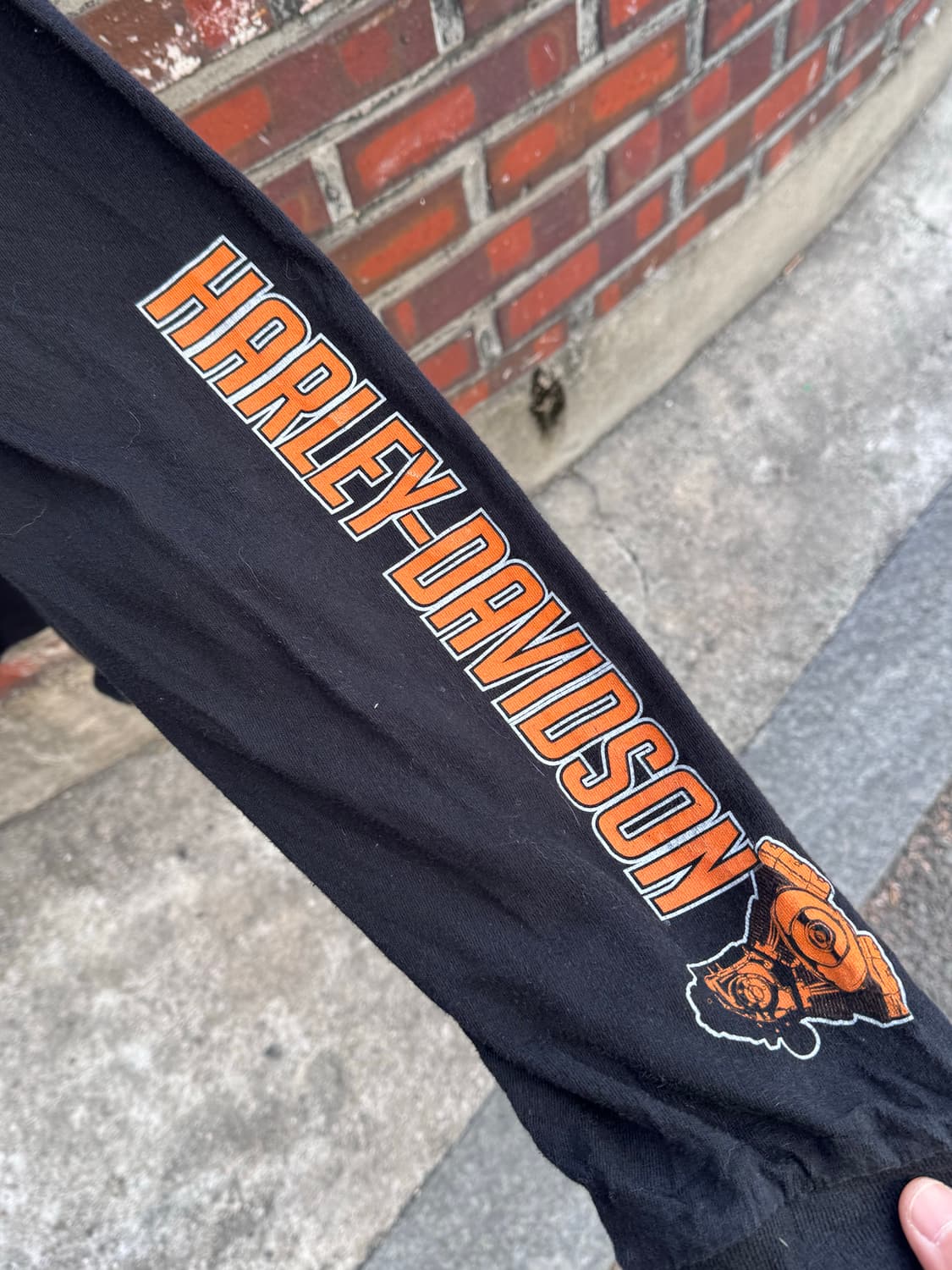 할리데이비슨 엘카혼 그래픽 롱슬리브 상품이미지4