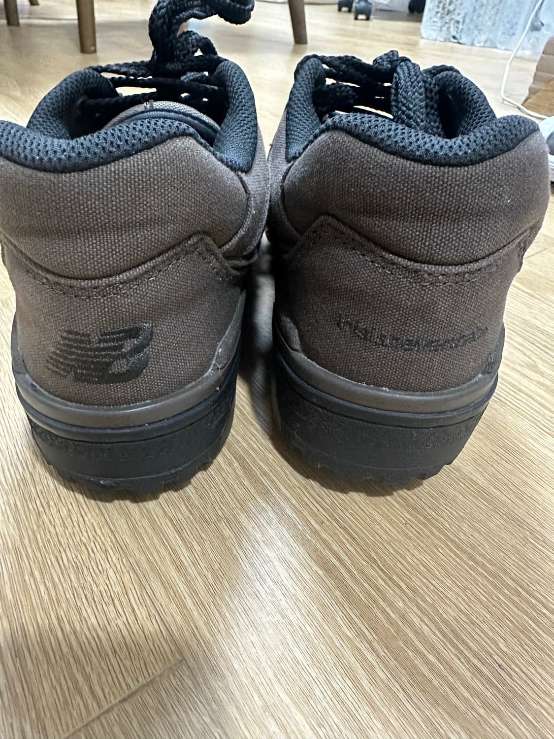 뉴발란스x디스이즈네버뎃 550 브라운 275 상품이미지3